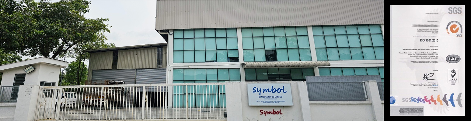 Symbolsink handmade sink factory with ISO certification