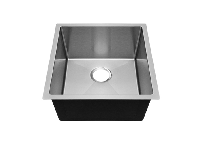 Silver Nano Undermount Handmade Kitchen Stainless Steel Sink, RS-1920-S