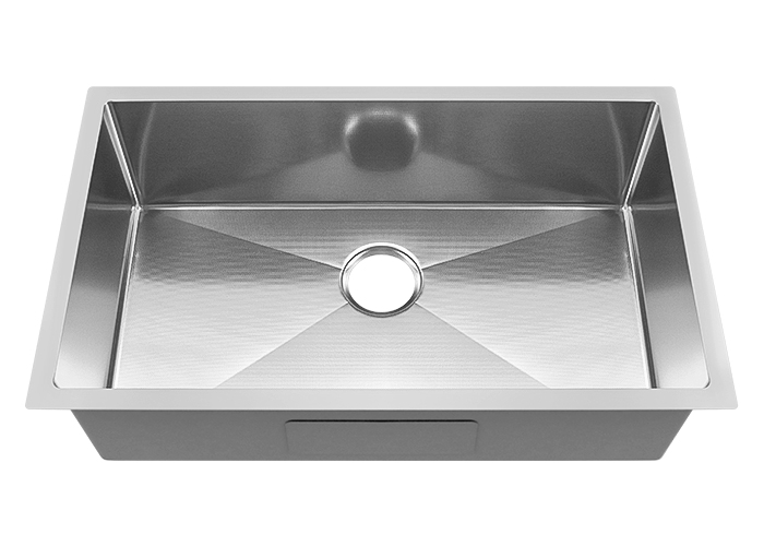 Undermount Kitchen Sink with Fine Grain Finish, RS-3018