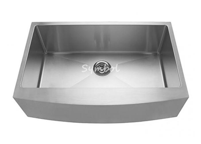 Stainless Steel Apron Sink, AS-R3321-Symbolsink