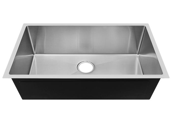 32 Inch Large Small Radius Handmade Single Bowl Sink, RS-3219T