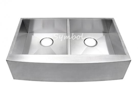 36 Inch Apron front Farmhouse Double Bowl Sinks, AD-Z3621