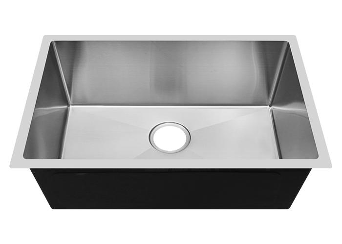 27 Inch Small Radius Handmade Single Bowl Sink, RS-2718T