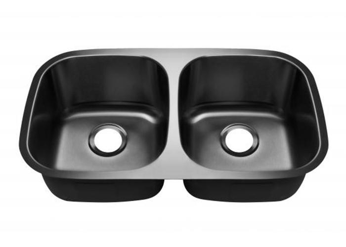 Undermount Nano Kitchen Stainless Steel Sink,SS-3218-B-Symbolsink