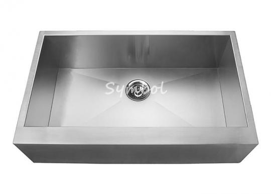 Single Bowl Flat Apron Front Sink, AS-Z3320F-Symbolsink