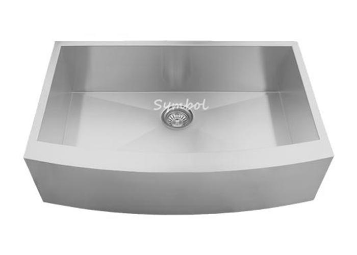 Apron Front Single Bowl Kitchen Sink, AS-Z3322A-Symbol