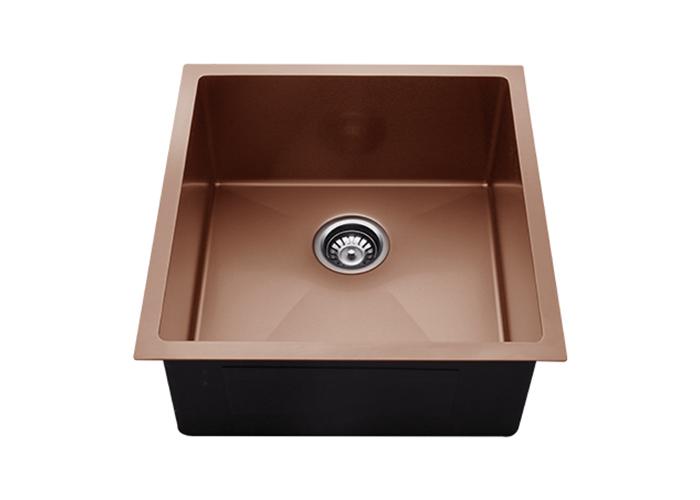 19 Inch Rose Gold Nano Handmade Kitchen Bar Sink, RS-1920-R