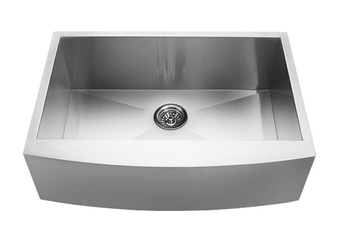 30 Inch Apron-front Farmhouse Stainless Steel Sink, AS-Z3020