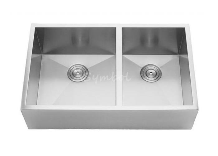 Double-bowl Sink In Kitchen, AD-Z3320LF-Symbolsink
