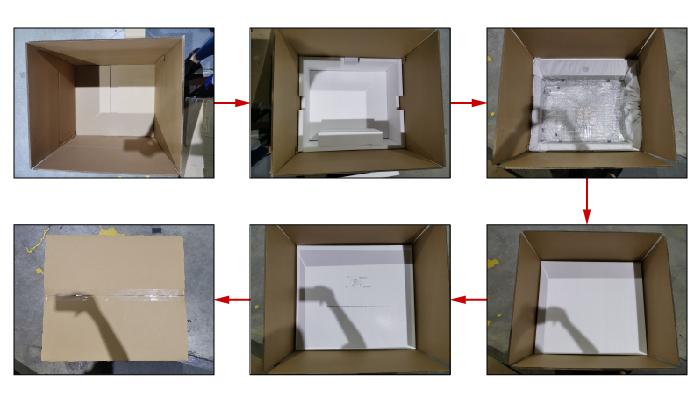 Packaging of Top-mount Handmade Single-bowl Kitchen Sink